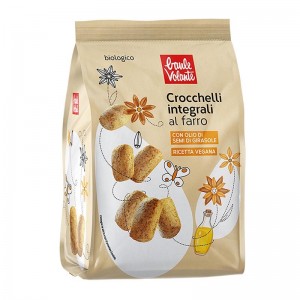 Crocchelli integrali al farro 150g BAULE VOLANTE