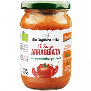 Il sugo - arrabbiata con peperoncino piccante 350g BIO ORGANICA ITALIA