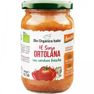 Il sugo - ortolana con verdure fresche 350g BIO ORGANICA ITALIA