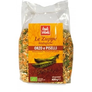 Zuppa orzo e piselli 400g BAULE VOLANTE